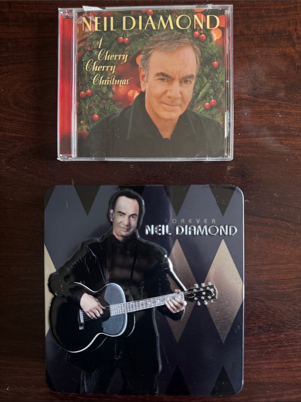 Neil Diamond Collector CD & Tin Set Plus Christmas CD